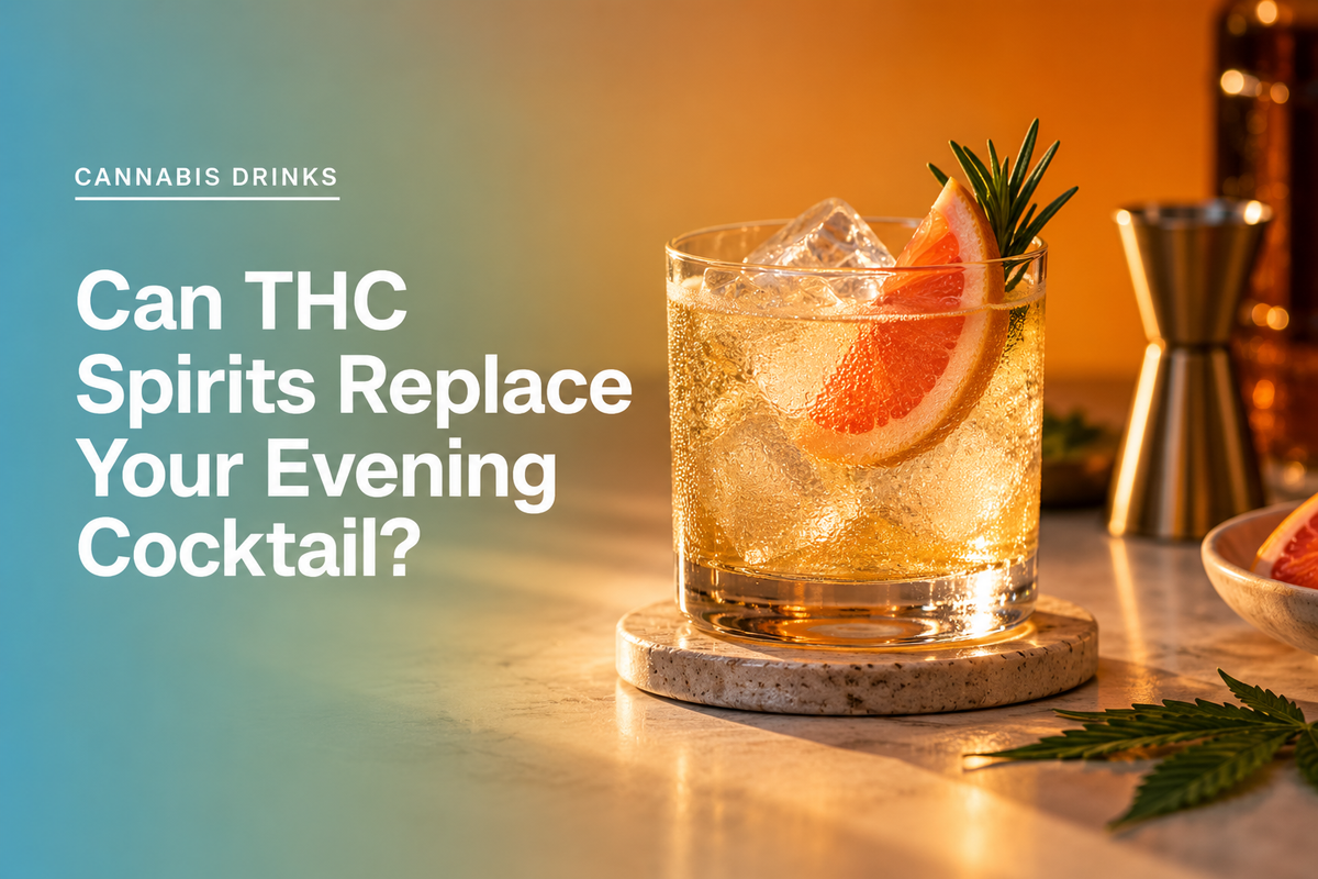 Can THC Spirits Replace Your Evening Cocktail?