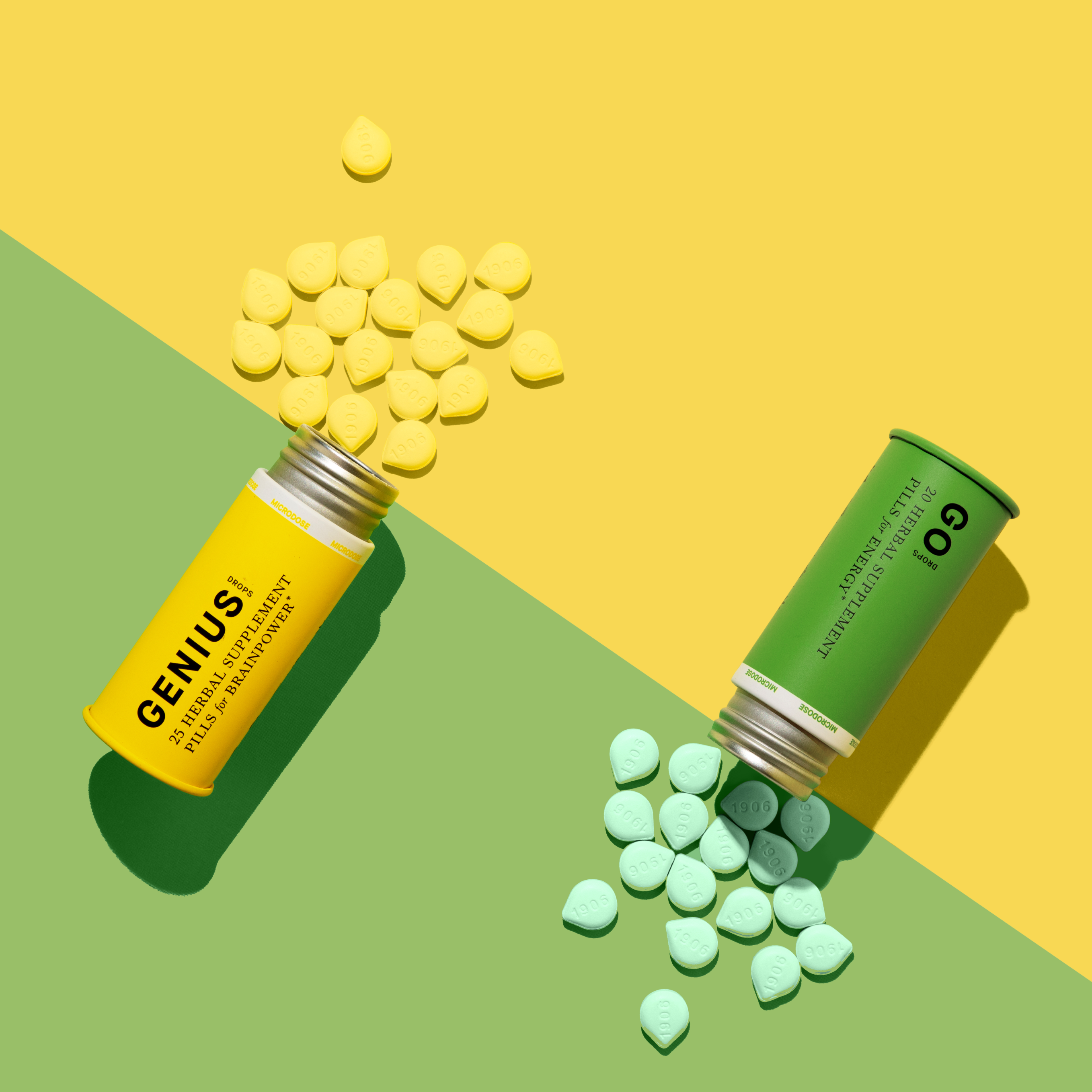 Genius and Go THC Energy Pills by 1906