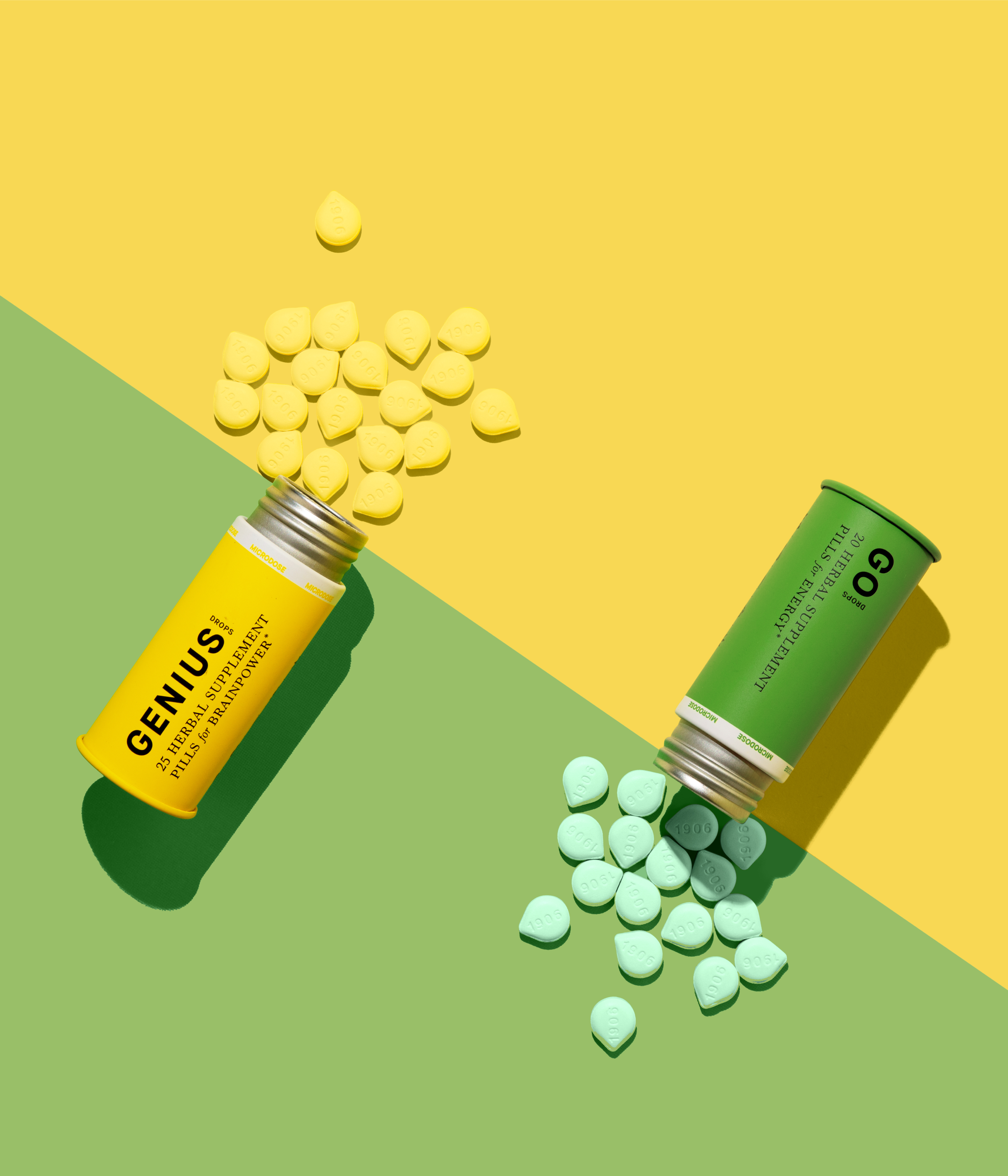 Genius and Go THC Energy Pills by 1906