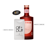 The Open Bar Bundle: 1906 Spirits 750ml bottle and Off Duty packet